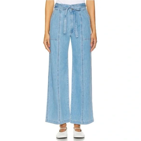 HUDSON Wide Leg Crop Jeans - Picture 2 of 9